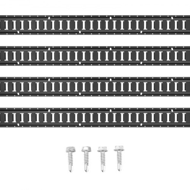 Σετ Δεσίματος VEVOR E Track, 4τμχ, 5 Ατσάλινοι Οδηγοί, 907kg Φορτίο  HSFMTCEXXJGD2591IV0