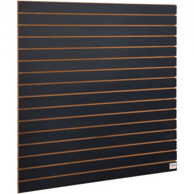 Πάνελ Slatwall VEVOR 4x2 ft Μαύρα (Σετ 2) για Οργάνωση Γκαράζ  BTQBXWBF16SQI3KB9V0