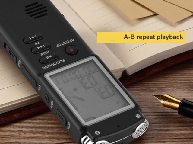 Ψηφιακός Καταγραφέας Φωνής MP3 player 8GB Μικρόφωνο και Ακουστικά 5907451351369 VERK GROUP