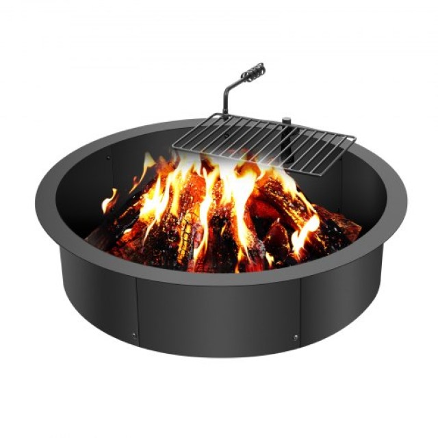 Δακτύλιος Πυράς VEVOR 35 με BBQ για Κάμπινγκ  DKJHH31INCH165WYPV0