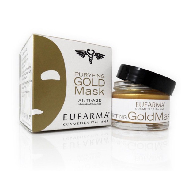 Αντιγηραντική Μάσκα Ομορφιάς Προσώπου Puryfing Gold Mask 50 ml Eufarma 02829423