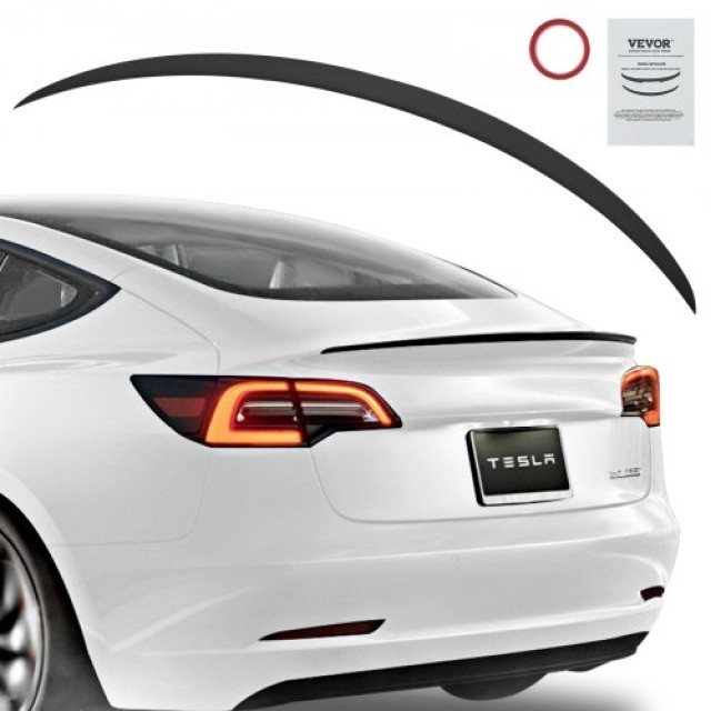 Πίσω Αεροτομή VEVOR GT 47.2 για Tesla Model Y, Μαύρο Ματ  ZYXWYABSMODEQFRFOV0