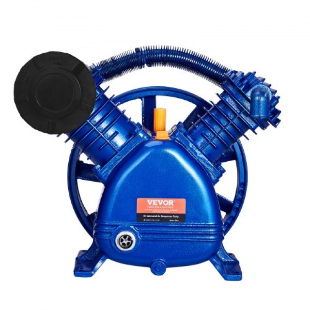 VEVOR  Κεφαλή Αντλίας Αεροσυμπιεστή 5.5HP 5.75CFM @ 90PSI 2-Κύλινδρος Πιστονιού KQYSJBTSGBTCUHG46V0