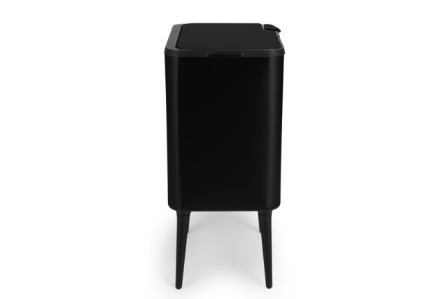 Κάδος Απορριμμάτων Push Bin 36L 48 x 38 x 54,5 cm - Ματ Μαύρο 8720604888041  Umuzi Cleaning