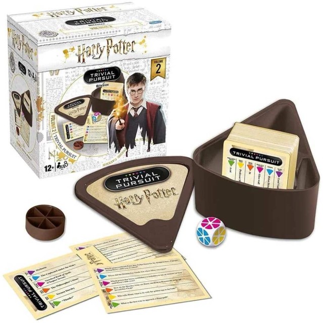 BAKAJI  Επιτραπέζιο Παιχνίδι Mini Trivial Pursuit Harry Potter Τόμος 2 Φορητό  02826135