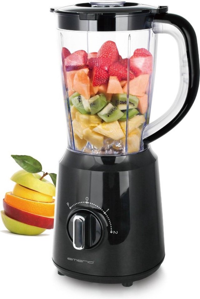 Μπλέντερ για Smoothies 1.5lt 500W Μαύρο BL-124816.8 Emerio