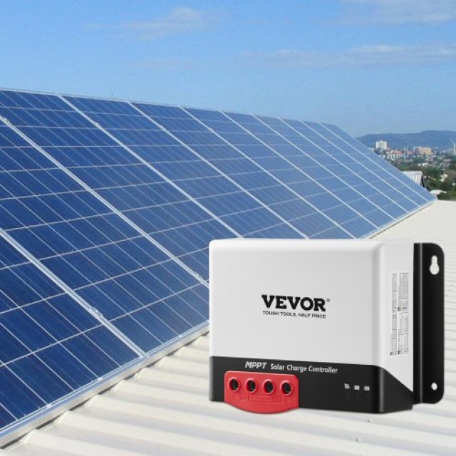 VEVOR 40A MPPT Ηλιακός Ρυθμιστής Φόρτισης με Bluetooth για Μπαταρίες 12V/24V  DYTYNCDKZQNZLYK1MV9