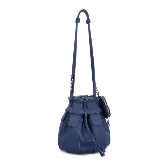 Γυναικεία Τσάντα Ώμου Χρώματος Navy Juicy Couture 257 673JCT1131