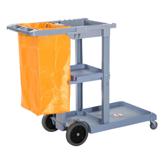 Homcom Professional Cleaning Cart with 100 Liter Bag 113 x 50,5 x 96,5cm 720-004