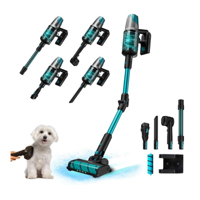 Ηλεκτρική Σκούπα 3 σε 1 Χωρίς Σακούλα Cecotec Conga Rockstar 7500 Astral Flex Animal CEC-04918