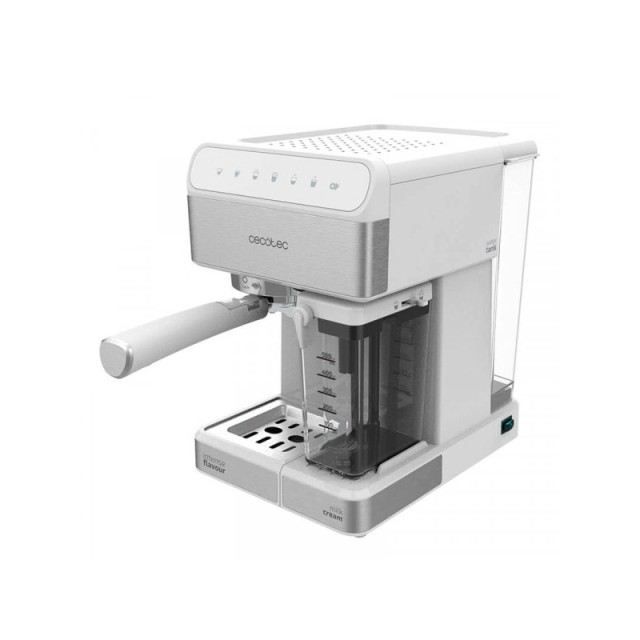 Ημιαυτόματη Καφετιέρα Espresso Power Instant-ccino 20 Touch Serie Bianca 20 Bar Χρώματος Λευκό Cecotec CEC-01557