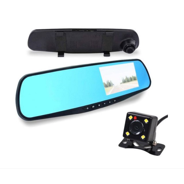 Κάμερα Καθρέπτης Αυτοκινήτου με Οθόνη LCD 4.3  Hoppline HOP1000733