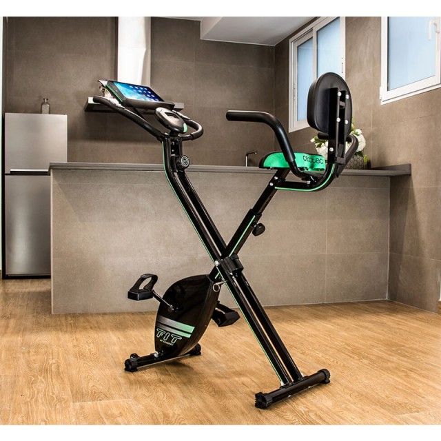 Μαγνητικό Αναδιπλούμενο Ποδήλατο Γυμναστικής Cecotec X-Bike Pro CEC-07016