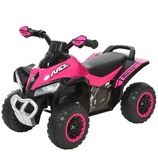 HOMCOM Quad for Kids Push Ride με Φώτα και Ήχους, 18-36 μηνών