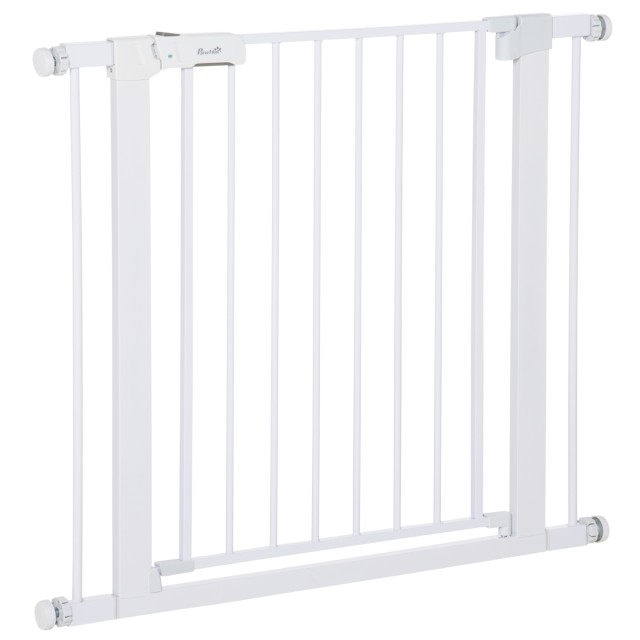 PawHut Dog Safety Gate, Push-Fit Ρυθμιζόμενο Πλάτος 75-96cm D06-043V01