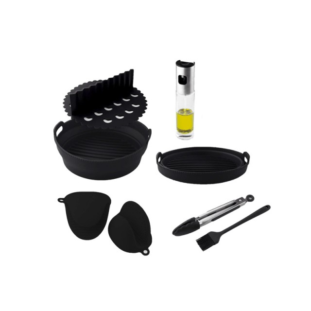 Σετ Αξεσουάρ Φριτέζας Αέρος 7 τμχ Cecofry Silicone Accessories Pack Cecotec CEC-03341