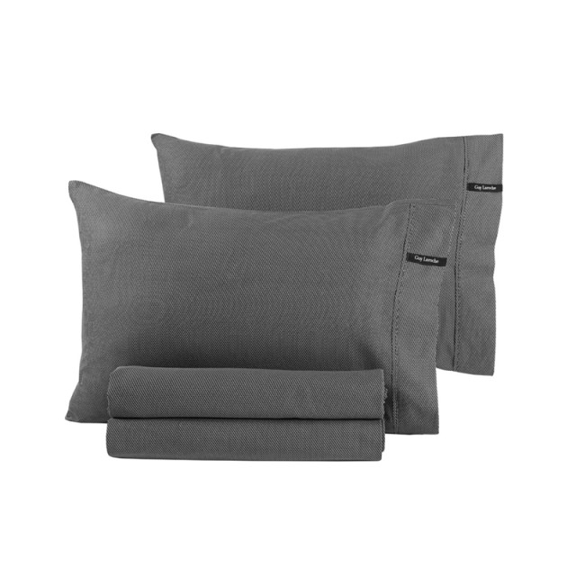 Σετ Μαξιλαροθήκες 50 x 70 cm 2 τμχ Minimal Black/White Guy Laroche 1117092223012 - 12 άτοκες δόσεις και 5% cash back