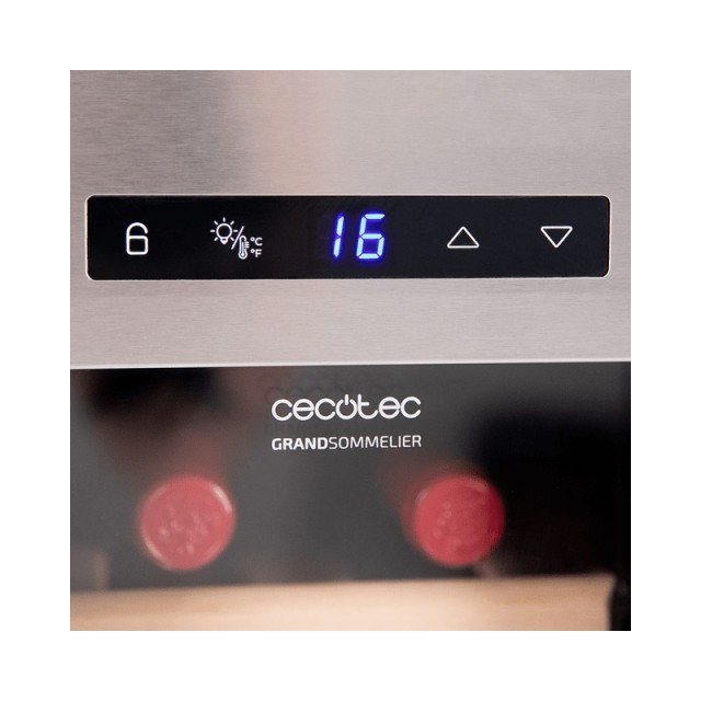 Συντηρητής Κρασιών 21 Lt - 8 Φιάλες Cecotec Grand Sommelier 830 CoolWood CEC-02708