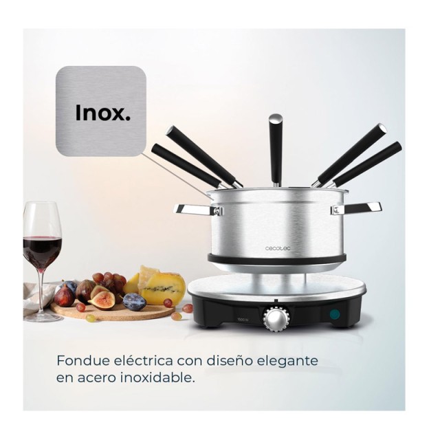 Συσκευή για Φοντύ με 8 Πιρούνια 1500 W Cecotec Fun Gourmetfondue Advance CEC-08025