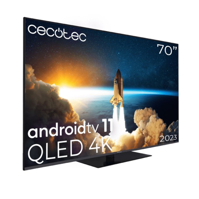 Τηλεόραση QLED 70 4K UHD Android TV 11 Cecotec V1Z+ Series VQU11070Z+S CEC-03632