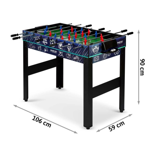 Τραπέζι Πολλαπλών Παιχνιδιών 12 σε 1 106 x 59 x 90 cm Neo-Sport NS-801
