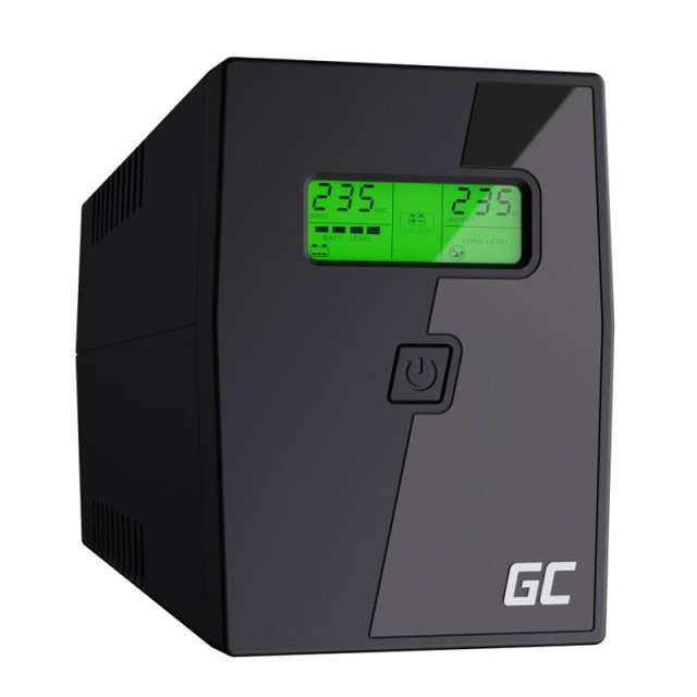 UPS με 2 Schuko Πρίζες 800 VA 480 W Green Cell UPS02