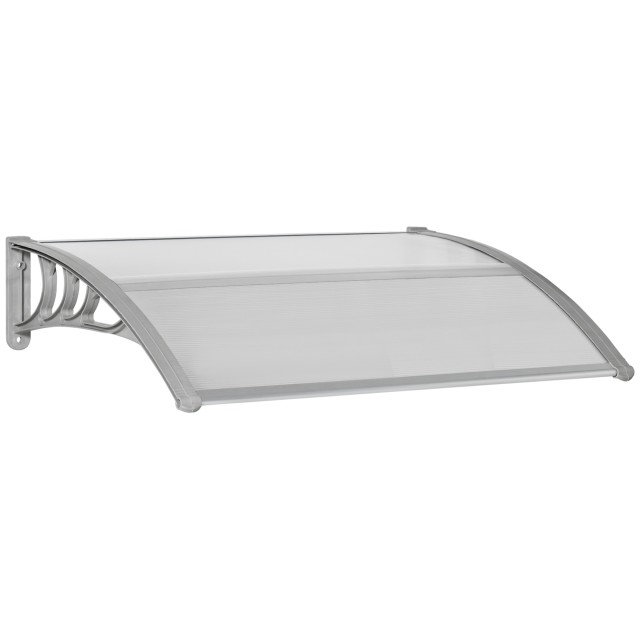 Outsunny κουβούκλιο σε Anti-UV Outdoor Polycarbonate για Πόρτες και Παράθυρα, 100x80cm