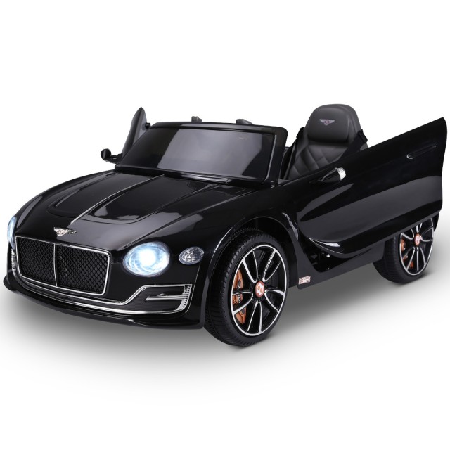 HOMCOM Electric Car for Children Bentley μοντέλο με τερματοφύλακα 108x60x43cm, Μαύρο 370-045BK